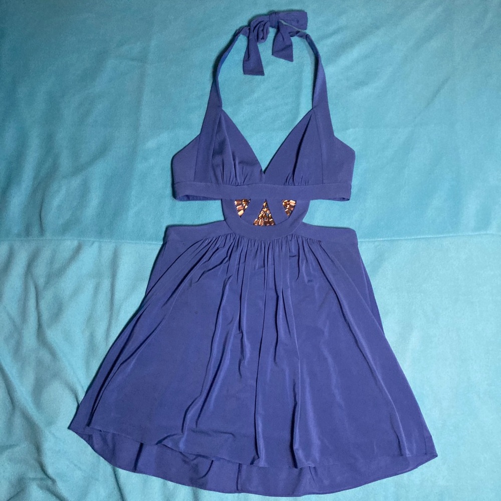 Sexy Y2K Blue Party Dress